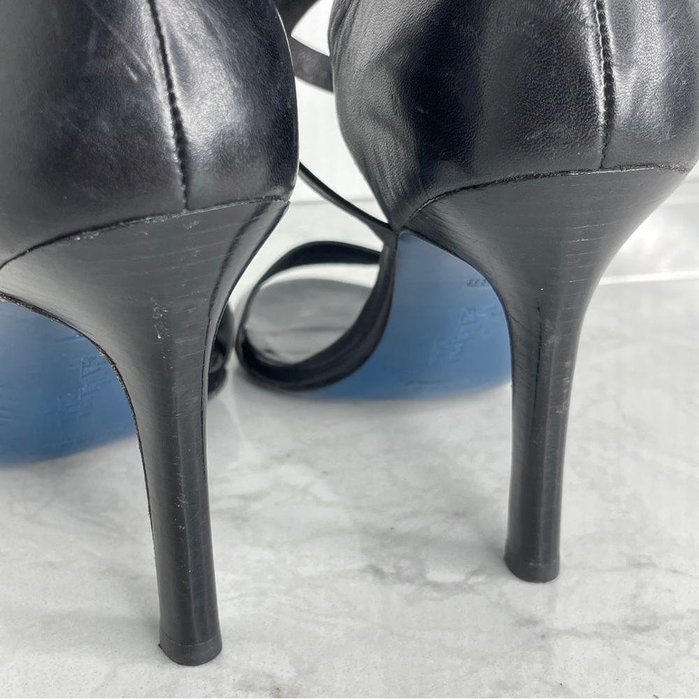Cole Haan Maria Sharipova Nike Air Black Strappy Heels - Picture 7 of 10
